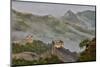 Great Wall of China on a Foggy Morning. Jinshanling, China-Darrell Gulin-Mounted Photographic Print