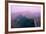 Great Wall of China, UNESCO World Heritage Site, in Mist, Near Beijing, China, Asia-Nancy Brown-Framed Photographic Print