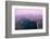 Great Wall of China, UNESCO World Heritage Site, in Mist, Near Beijing, China, Asia-Nancy Brown-Framed Photographic Print