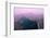 Great Wall of China, UNESCO World Heritage Site, in Mist, Near Beijing, China, Asia-Nancy Brown-Framed Photographic Print