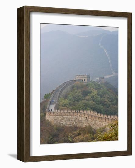 Great Wall of China, UNESCO World Heritage Site, Mutianyu, China, Asia-Kimberly Walker-Framed Photographic Print