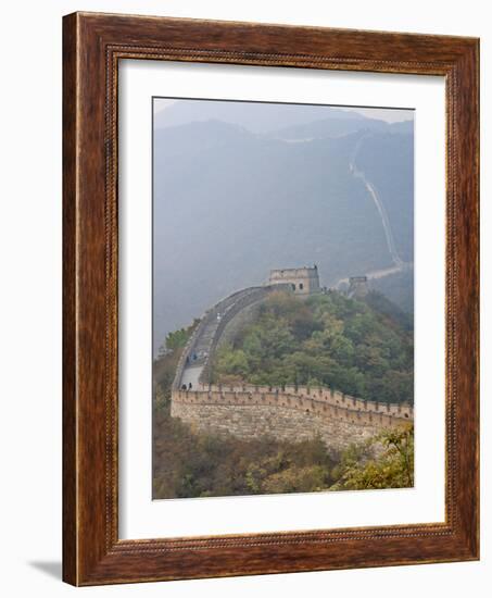 Great Wall of China, UNESCO World Heritage Site, Mutianyu, China, Asia-Kimberly Walker-Framed Photographic Print