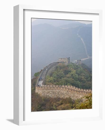 Great Wall of China, UNESCO World Heritage Site, Mutianyu, China, Asia-Kimberly Walker-Framed Photographic Print