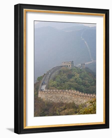 Great Wall of China, UNESCO World Heritage Site, Mutianyu, China, Asia-Kimberly Walker-Framed Photographic Print