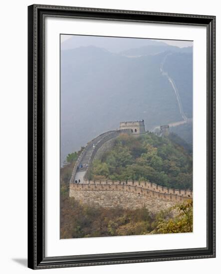 Great Wall of China, UNESCO World Heritage Site, Mutianyu, China, Asia-Kimberly Walker-Framed Photographic Print