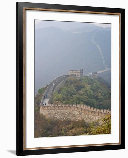 Great Wall of China, UNESCO World Heritage Site, Mutianyu, China, Asia-Kimberly Walker-Framed Photographic Print