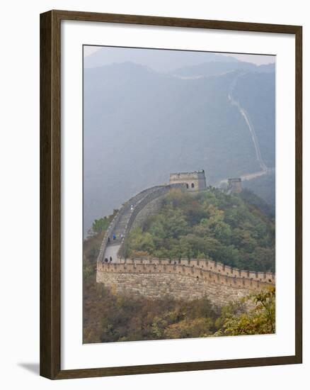 Great Wall of China, UNESCO World Heritage Site, Mutianyu, China, Asia-Kimberly Walker-Framed Photographic Print