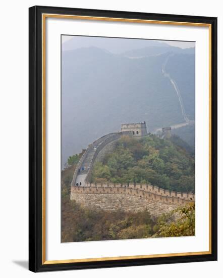 Great Wall of China, UNESCO World Heritage Site, Mutianyu, China, Asia-Kimberly Walker-Framed Photographic Print