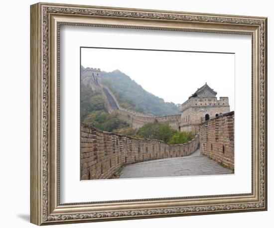 Great Wall of China, UNESCO World Heritage Site, Mutianyu, China, Asia-Kimberly Walker-Framed Photographic Print