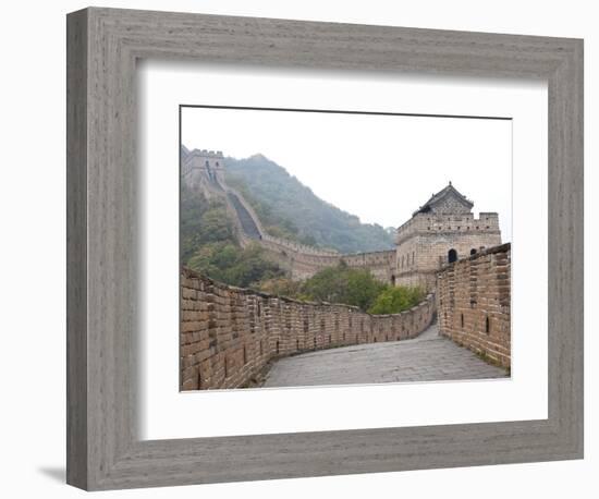 Great Wall of China, UNESCO World Heritage Site, Mutianyu, China, Asia-Kimberly Walker-Framed Photographic Print