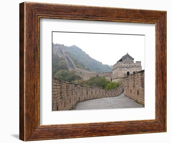 Great Wall of China, UNESCO World Heritage Site, Mutianyu, China, Asia-Kimberly Walker-Framed Photographic Print