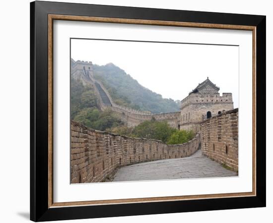 Great Wall of China, UNESCO World Heritage Site, Mutianyu, China, Asia-Kimberly Walker-Framed Photographic Print