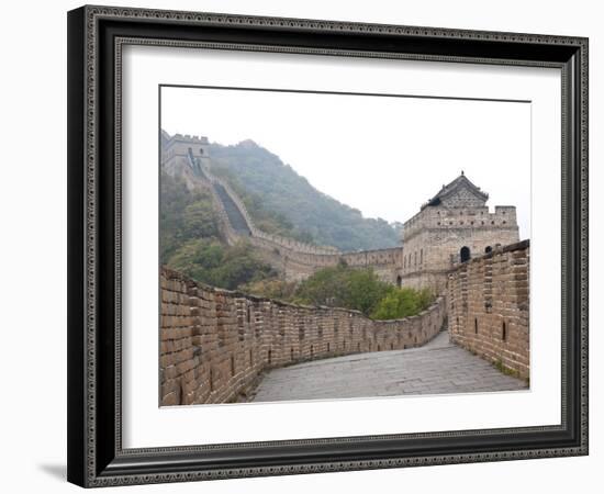 Great Wall of China, UNESCO World Heritage Site, Mutianyu, China, Asia-Kimberly Walker-Framed Photographic Print