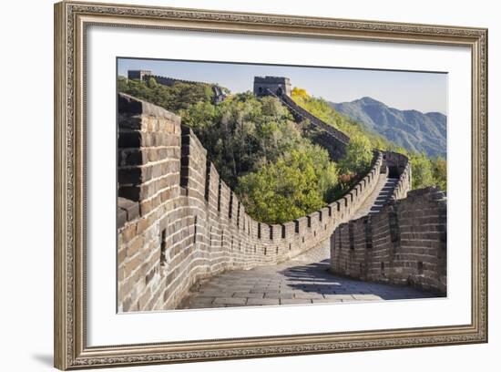 Great Wall of China, UNESCO World Heritage Site, Mutianyu, China, Asia-Janette Hill-Framed Photographic Print