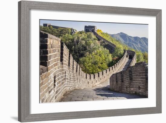 Great Wall of China, UNESCO World Heritage Site, Mutianyu, China, Asia-Janette Hill-Framed Photographic Print