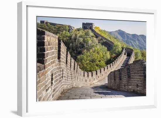 Great Wall of China, UNESCO World Heritage Site, Mutianyu, China, Asia-Janette Hill-Framed Photographic Print