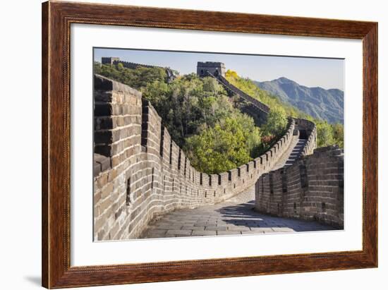 Great Wall of China, UNESCO World Heritage Site, Mutianyu, China, Asia-Janette Hill-Framed Photographic Print