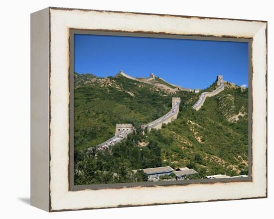 Great Wall of China-Mick Roessler-Framed Premier Image Canvas