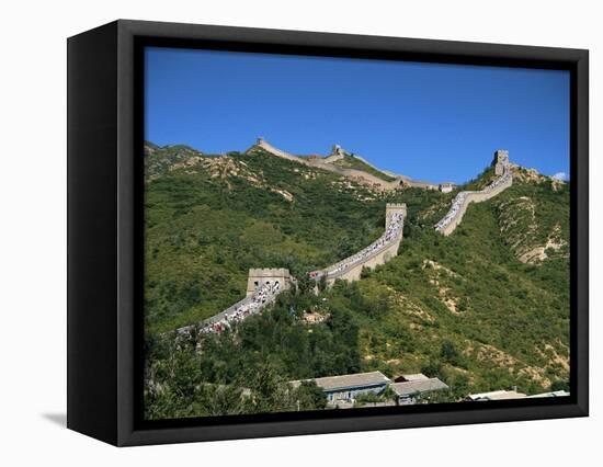 Great Wall of China-Mick Roessler-Framed Premier Image Canvas