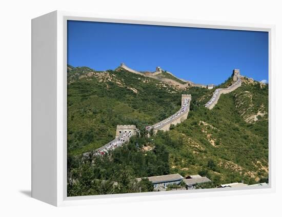 Great Wall of China-Mick Roessler-Framed Premier Image Canvas