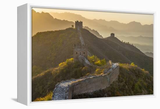 Great Wall of China-Alan Copson-Framed Premier Image Canvas