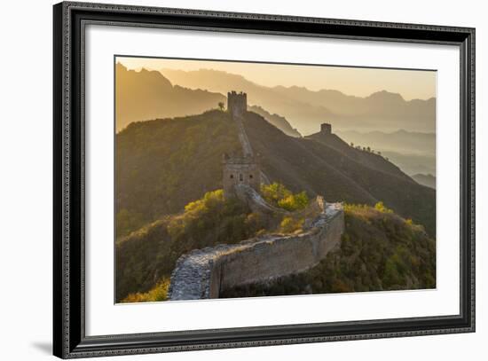 Great Wall of China-Alan Copson-Framed Photographic Print