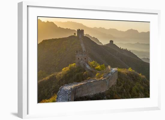 Great Wall of China-Alan Copson-Framed Photographic Print