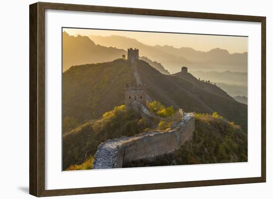 Great Wall of China-Alan Copson-Framed Photographic Print