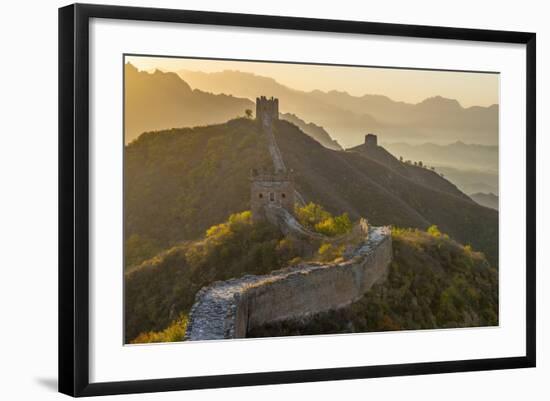 Great Wall of China-Alan Copson-Framed Photographic Print