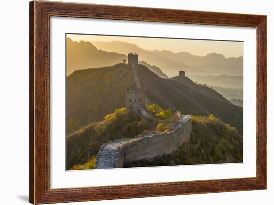 Great Wall of China-Alan Copson-Framed Photographic Print