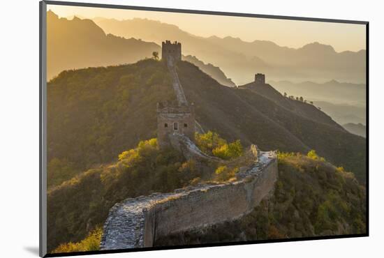 Great Wall of China-Alan Copson-Mounted Photographic Print