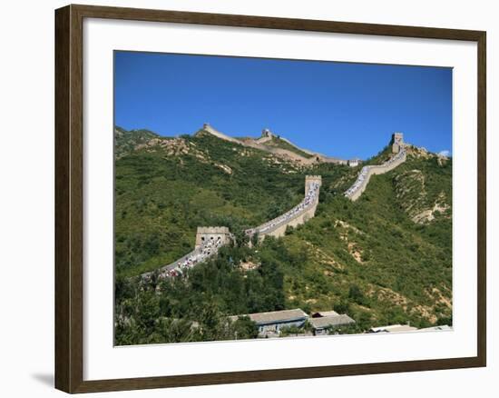 Great Wall of China-Mick Roessler-Framed Photographic Print