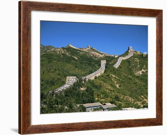 Great Wall of China-Mick Roessler-Framed Photographic Print