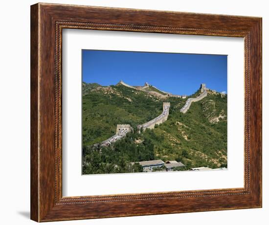 Great Wall of China-Mick Roessler-Framed Photographic Print