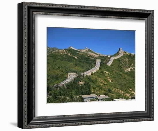 Great Wall of China-Mick Roessler-Framed Photographic Print