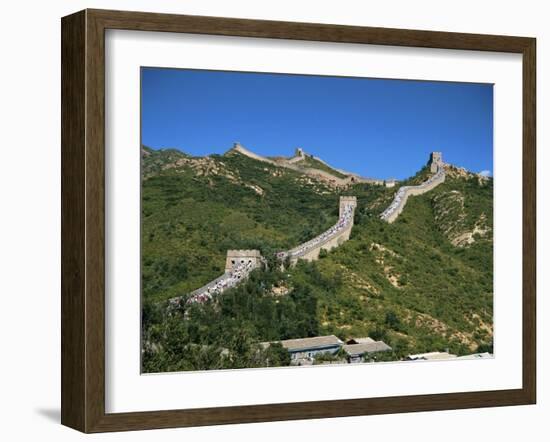 Great Wall of China-Mick Roessler-Framed Photographic Print