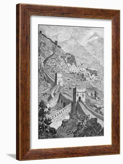 Great Wall of China-null-Framed Giclee Print