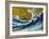 Great Wave (from 100 views of Mt. Fuji)-Katsushika Hokusai-Framed Art Print