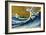 Great Wave (from 100 views of Mt. Fuji)-Katsushika Hokusai-Framed Art Print