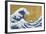 Great Wave Of Kanagawa (after Katsushika Hokusai)-Eccentric Accents-Framed Art Print