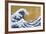 Great Wave Of Kanagawa (after Katsushika Hokusai)-Eccentric Accents-Framed Art Print