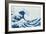 Great Wave Of Kanagawa-Katsushika Hokusai-Framed Giclee Print