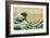 Great Wave Off Kanagawa-Katsushika Hokusai-Framed Art Print