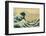 Great Wave Off Kanagawa-Katsushika Hokusai-Framed Art Print