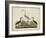 Great White Heron and Night Heron-Friedrich Strack-Framed Art Print