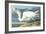 Great White Heron, Male Adult, Spring Plumage, 1835-John James Audubon-Framed Giclee Print