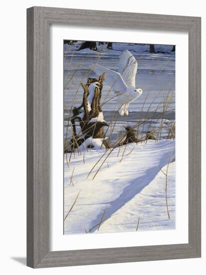 Great White Hunter-Michael Budden-Framed Giclee Print