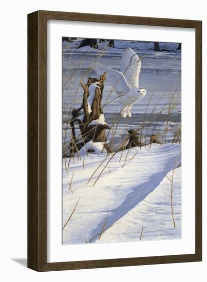 Great White Hunter-Michael Budden-Framed Giclee Print