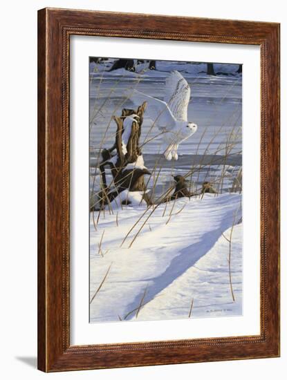 Great White Hunter-Michael Budden-Framed Giclee Print