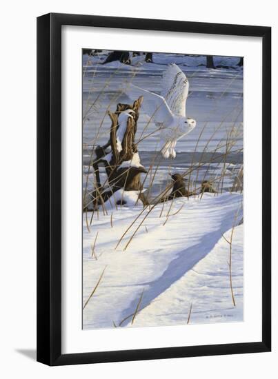 Great White Hunter-Michael Budden-Framed Giclee Print